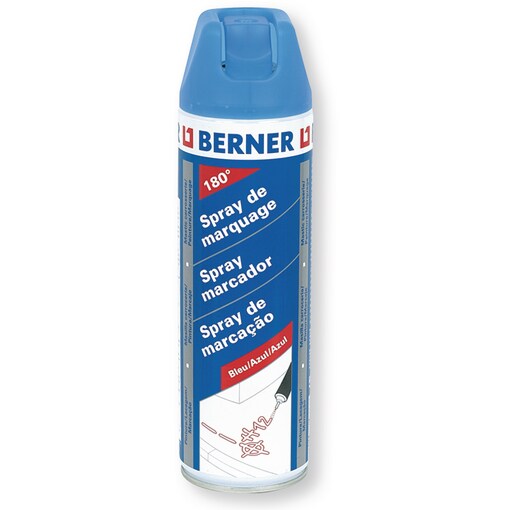 Spray marquage bleu 180° 500ml
